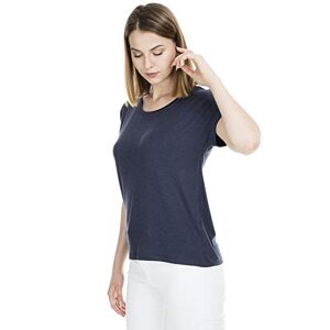 ONLY Onlmoster Women's Plain T-Shirt Basic Crew Neck Short Sleeve Top, Blazer navy