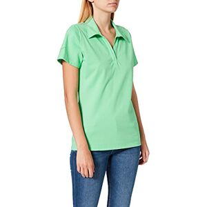 Trigema Women's Button Down Plain Polo Shirt -