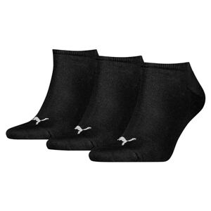 PUMA Unisex Sports Socks, Pack of 3, black, 43-46