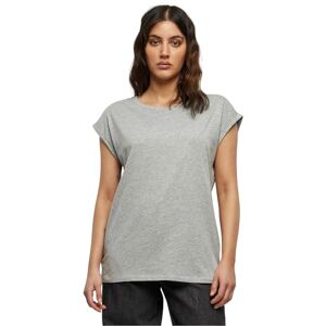 Urban Classics Women's Extended Shoulder Tee T-Shirt, Darkshadow, XL, gray