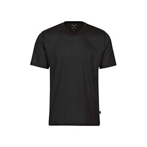 Trigema Girls' T-shirt made from 100% cotton, black