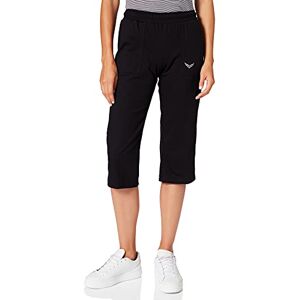 Trigema Women's Sports Trousers, 537291 (537291) Black (Black 008) Plain, size: 4xl