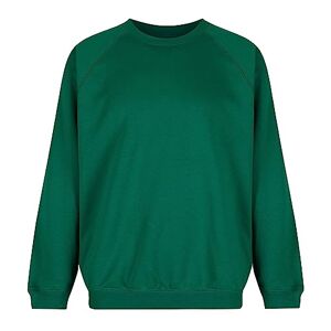 Trutex Unisex 260G Crew Neck Sweatshirt, Grün (Emerald), 110 (Herstellergröße: 22-23