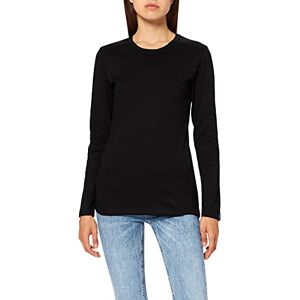 Trigema Women's Long Sleeve Shirt, black