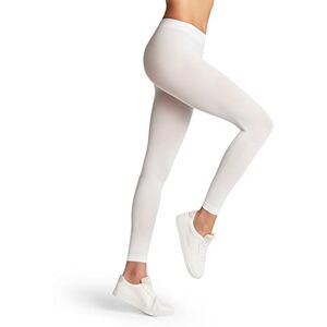 FALKE Women's Leggings Pure Matt 50 Denier Size S L Black Blue Many Other Colours Women's Leggings Light Opaque without Pattern Tight Thin and Semi Transparent for a Skirt or Dress 1 Piece (Pure Matt 50 Den W Le) White (White 2209), size: 42-44