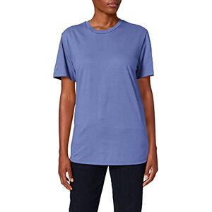 Trigema Women's T-shirt made from 100% organic cotton, Blue (Denim Blue C2c 543)