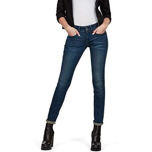 G-STAR RAW Women’s Midge Cody Mid Waist Skinny Jeans (Midge Cody Mid Waist Skinny) Blue (Power Wash 3628-2422), size: 25W / 32L