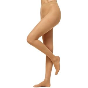 Nur Die Women's Tights, 719100/Fit in Form, Beige (Mandel 116), 5 (38-40/S)