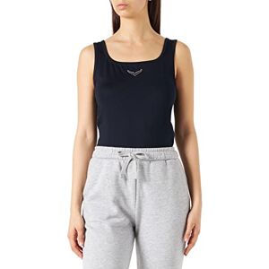 Trigema Damen 502411 Top, Navy, M EU