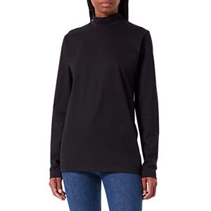 Trigema Damen 537509 Langarmshirt, Schwarz (schwarz 008), 52 (Herstellergröße: XXL)