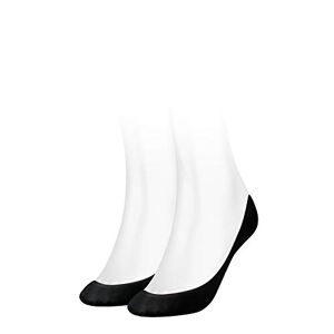 Tommy Hilfiger Women's 2 Pair Ballerina Footies Socks Black 35