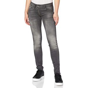 G-STAR RAW Women's Lynn Mid Waist Skinny Jeans, Grey (Medium Aged 6132-071), 24W / 32L