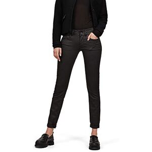 G-STAR RAW Women’s Midge Cody Mid Waist Skinny Jeans (Midge Cody Mid Waist Skinny) Black (Rinsed D011-082), size: 25W / 32L