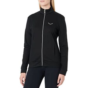 Trigema Damen 5021111 Sweatjacke,Schwarz (schwarz), Gr. XXL