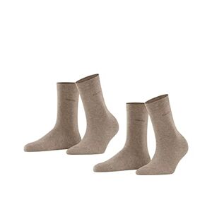 ESPRIT Women's Calf Socks Brown 7