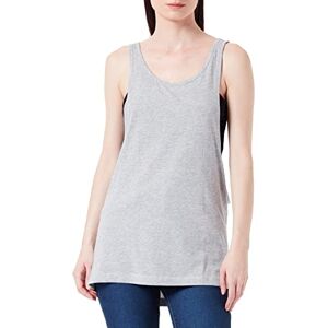 Urban Classics TB358 Damen Sport T-Shirt Ladies Loose Tanktop grau (Grey) Small