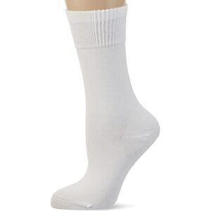 Nur Die Women's Calf Socks, White (Weiß 920), Size 6-8