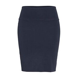KAFFE Women's Penny Skirt- FREE Pencil Skirt, Blue (midnight Marine 52737), UK 8 (Manufacturer size: XS)