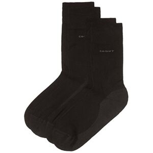 Camano Unisex 3652 Calf Socks, Black (05 Black), 35-38 (Manufacturer size: 35-38)