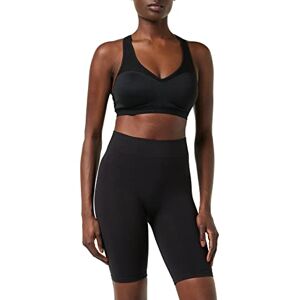 PIECES Women's London Shorts/12 Leggings, Black (Black), UK 10 (Manufacturer size: Small/Medium)