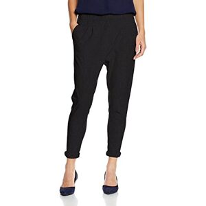 KAFFE Jillian Pants Damen Hose Jillian Elegant Casual Business Büro Freizeithose Elastische Taille Modisch Anzughose Dark Grey Melange 36