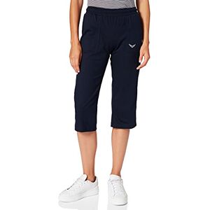 Trigema Women's Sports Trousers, 537291 (537291) Blue (Blue 046) Plain, size: xxl