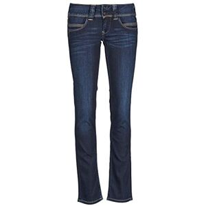 Pepe Jeans Venus Women's Straight Jeans, 10oz Stretch Ultra Dk, 30W / 34L