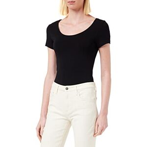 VERO MODA Vmmaxi My SS Noos women’s soft scoop neck t-shirt (Vmmaxi My Ss Soft U-neck Noos) Black, size: xl