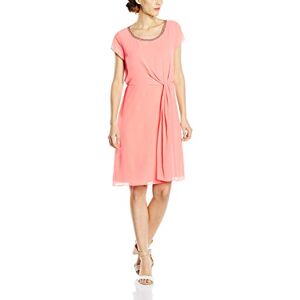 Vera Mont Women's Cocktail Short Sleeve Dress Red Rot (Strawberry Ice 4104) 14