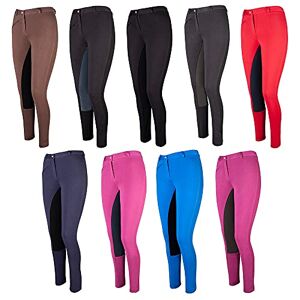 PFIFF 101197 Ladies’ Full-Seat Riding Breeches, 9 Colours, All Sizes, black, 48