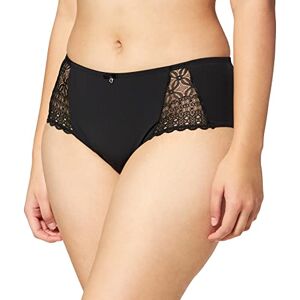 Sassa Damen Panties Panty 36089, Einfarbig, Gr. 38, Schwarz (Schwarz 00500)