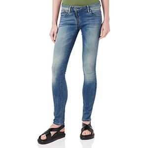 G-STAR RAW Women's Lynn Mid Waist Skinny Jeans, Blue (Medium Aged 7802-071), 25W / 30L