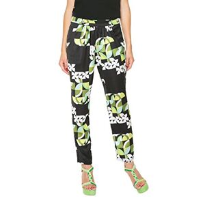 Desigual Women's Relaxed Trousers Black 8 UK (Manufacturer size: 26)