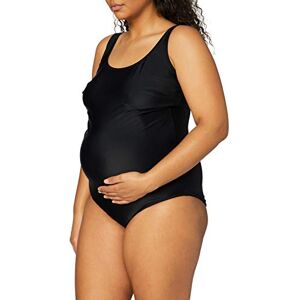 Anita Maternity Damen Badeanzug 9571 Schwangerschafts-Einteiler, Gr. 40 (D), Schwarz (schwarz 001)