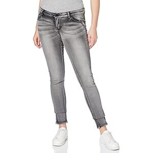 VERO MODA Damen VMFIVE LW S. Slim VI Jeans GU968 NOOS Jeanshose, Grau (Light Grey Denim), 32W / 30L