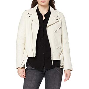 Schott NYC Women's Jacket, Ivory (off-white)