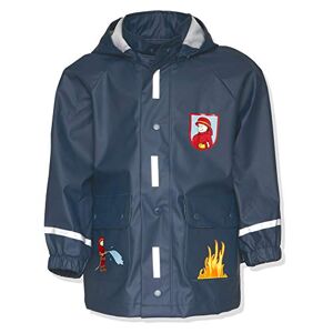 Playshoes Unisex Children's Rain Jacket, Windproof and Waterproof Raincoat, Rain Wear, Fire brigade