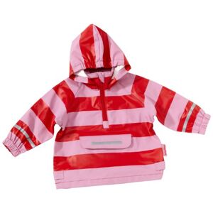 Playshoes Poncho Stripes Boy's Rain Coat Red-Rose, 98 cm
