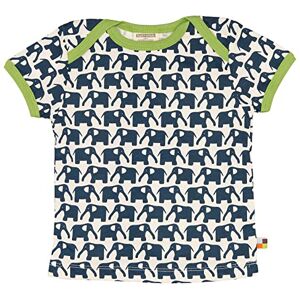 loud + proud Unisex Baby T-Shirts Animal Print 204 (204) blue (navy) Animal Print, size: 74/80