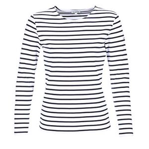 Armor Lux Damen 4277 T Shirt, Mehrfarbig (Bi9 Mehrfarbig/Rich Navy), 1