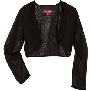 G.O.L. Mädchen Strickjacke Chiffon-Bolero, Gr. 176, Schwarz (black 2)