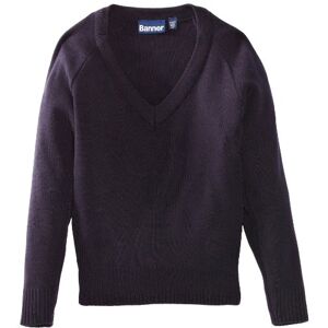 Banner Unisex Premier Lc V Neck Pullover, Blau (Navy Blue), 134 (Herstellergröße: 30