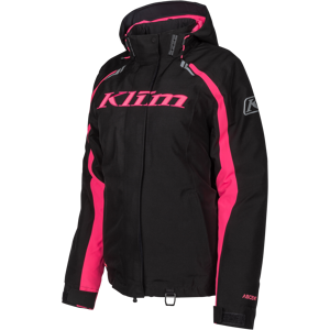 KLIM Jakke  Flare Dame, Sort/Knockout Pink