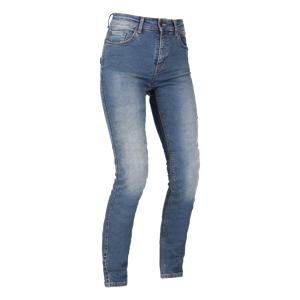 Richa MC-Jeans  Original 2 Slim Fit Kort Dame, Vasket Blå