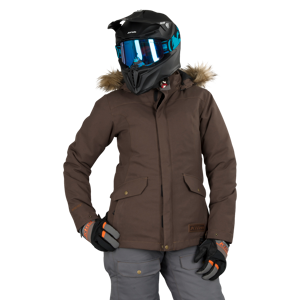 KLIM Jakke  Jackson Parka Dame, Brun