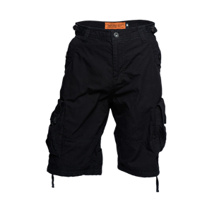 West Coast Choppers Shorts  Caine Ripstop Cargo, Sort