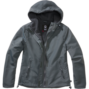 Brandit Jakke  Windbreaker Frontzip Dame, Antracit