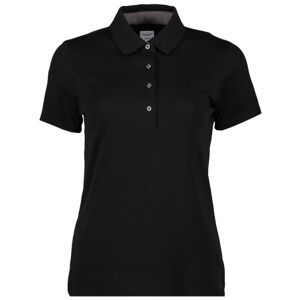 Seven Seas Interlock Polo Shirt S610, Dame Model, Sort, Str. S