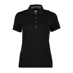 Seven Seas Interlock Polo Shirt S610, Dame Model, Sort, Str. Xl