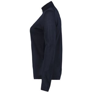 Seven Seas Cardigan Med Lynlås S661, Dame Model, Navy, Str. 3xl